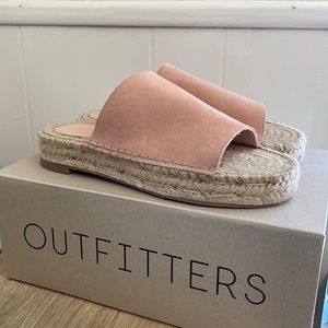 Urban Outfitters Mimi Espadrille Suede Sandals